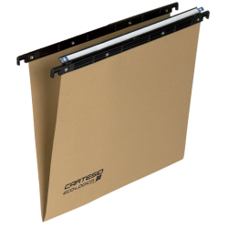 Bertesi - 100/395A1 - Cartelle sospese per cassetto Linea Cartesio Eco Serie 100 colore avana intera