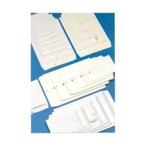 Buste a sacco bianche kraft Monodex -Blasetti- con strip 30x40 80g/mq (conf.500)