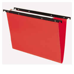 Bertesi 500/395-A4 Polipropilene (PP) Rosso Cartella sospesa e Accessorio