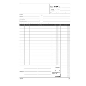 0F5 FATTURE AD 1 ALIQUOTA 50/50