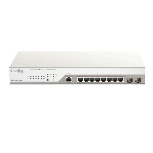10-PORT GIGABIT POE+ NUCLIAS SMART MANAGED SWITCH INCLUDING 2X SFP PORTS (WITH 1 YEAR LICENSE)