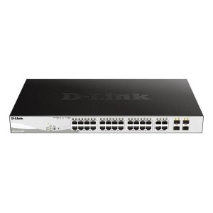 28-PORT GIGABIT POE+ SMART MANAGED SWITCH INCLUDING 4 X 100/1000MBPS COMBO PORTS