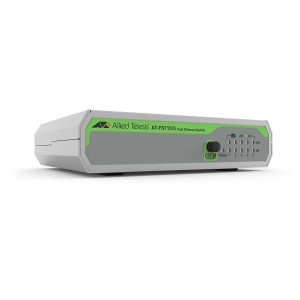 5-port 10/100TX unmanaged switch with internal PSU EU Power Cord