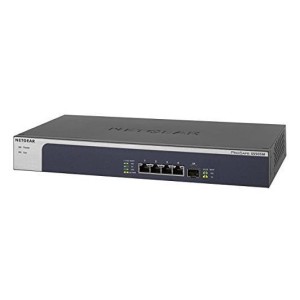 NETGEAR 5-PORT 10-GIGABIT/MULTI-GIGABIT ETHERNET UNMANAGED SWITCH WITH 1 SFP+ PORTS ! DESKTOP ! RACKMOUNT ! 4 X 1G/2.5G/5G/10G