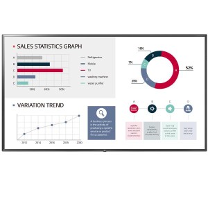 65 LED IPS 3840X2160 16:9 400 NIT 1300:1 8MS 178°/178° 16/7 SPEAKER 2X10W WI-FI 600X400 LAND./PORT.