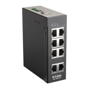 8 PORT UNMANAGED SWITCH WITH 8 X 10/100 BASET(X) PORTS - IEEE 802.3X FLOW CONTROL AND BACK-PRESSURE