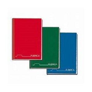 RUBRICA TELEFONICA CARTONONATA A4 1R 96 FF 70 GRAMMI