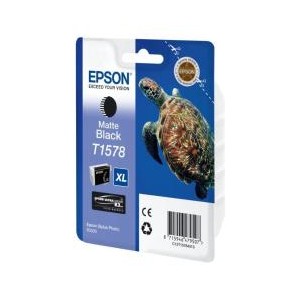 CARTUCCIA INCHIOSTRO A PIGMENTI NERO-MATTE EPSON ULTRACHROME K3 SERIETARTARUGA-TAGLIA XL IN CONFEZIONE BLISTER RS.R3000