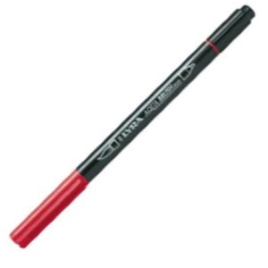 CF10 PENNARELLO DOPPIA PUNTA AQUA BRUSH DUO ROSSO DI POMPEI
