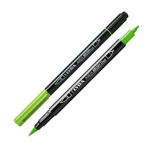 CF10 PENNARELLO DOPPIA PUNTA AQUA BRUSH DUO STIL DE GRAIN GIALLO