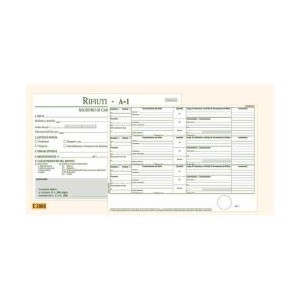 CF10BLOCCO CAR/SCAR RIFIUTI 100PG