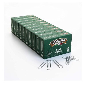 CF10X100 FERMAGLI ZINCATI N6