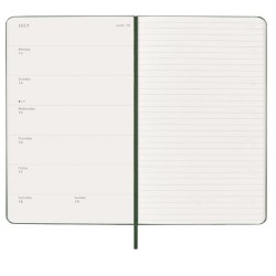 12M WKLY NTBK LG MYRTLE GREEN HARD