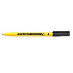 NORIS WRITING PEN IN PLASTICA RICICLATA COLORE NERO