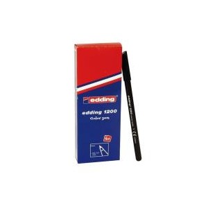 CF10 PENNARELLO FIBRA CONICA NER