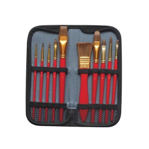 PENNELLI ACQUERELLO - PONY - ASTUCCIO REGALO - 10 PEZZI ASS