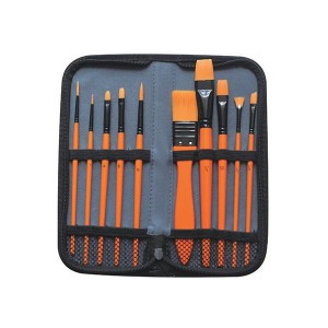 PENNELLI ACRILICO - NYLON - ASTUCCIO REGALO - 10 PEZZI ASS