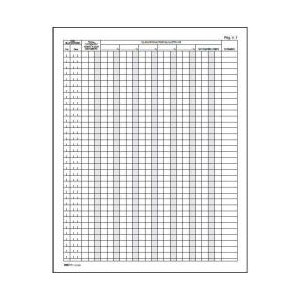 Registro dei corrispettivi per mancato o irregolare 31x24 5