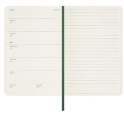 12M WKLY NTBK PK MYRTLE GREEN SOFT