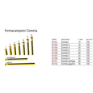 fermacampioni nr.5 ( mm 24) sc. da 100 pcs