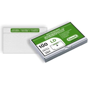 CF100 BUSTE PER SPEDIZIONE ADESIVE SPEEDY DOC LD POLIETILENE RICICLATOF.TO ESTERNO: 240X135 MM - F.TO INTERNO: 230X110