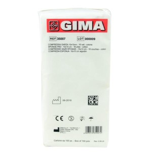 CF100 COMPRESSA GARZA 10X10CM