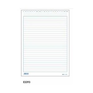 CF100 SCHEDE RIGATE BLU 24X17