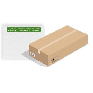 CF 1000 BUSTE ADESIVE PER SPEDIZIONE SPEEDY DOC POLIETILENE RICICLATO FORMATO ESTERNO 240X175 FORMATO CONTENUTO 230X165 (C5)