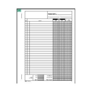 CF10BLOCCO PRIMA NOTA CASSA 50X2RIC