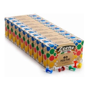 CF10X40 PUSH PINS COLORI ASSORTITI