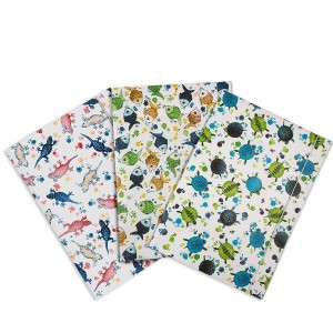 CF12 CARTELLA 3 LEMBI CON ELASTICO TONDO IN POLIPROPILENE STAMPATO FORMATO A4 (33X23.7) FANTASIE ASSORTITE