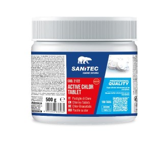 CF12 ACTIVE CHLOR TABLET 500G