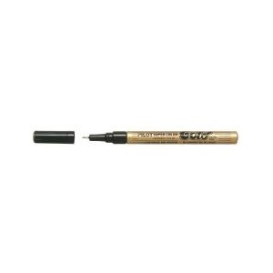 Marker Extra Fine Gold oro punta tonda 1 0 mm tratto 0 5 mm (conf.12)