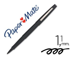 CF12PENNA PUNTA FIBRA FLAIR NER 1MM