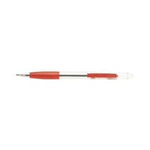Penna a sfera Tratto Matic Grip rosso punta 1 0 tratto 0 5 mm meccanismo a scatto impugnatura in gomma antiscivolo (12 pz)