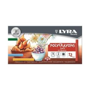 CF12 POLYCRAYONS SOFT
