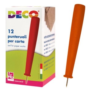 PUNTERUOLI PER CARTA - SCATOLA 12 PZ
