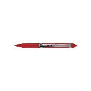 Penna Hitecpoint V7RT rosso con meccanismo a scatto punta in fibra 0 7 tratto 0 4mm (conf.12)