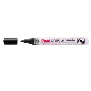 CF12MARCAT PAINT MARKER NERO 4.5MM PUNTA CONICA MEDIA