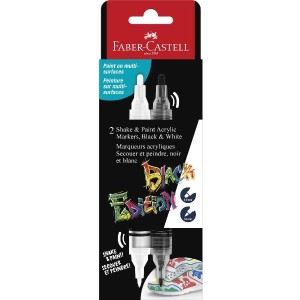 CF 2 BLACK EDITION SHAKE PAINT BLK WHT