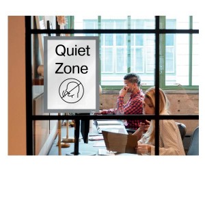 CF2 CORNICE PORTA DOCUMENTI MAGNETICA AUTO ADESIVA F.TO A4 NERO