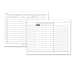 Buste a sacco avana Monodex -Blasetti- con strip 23x33 100g/mq (conf.500)