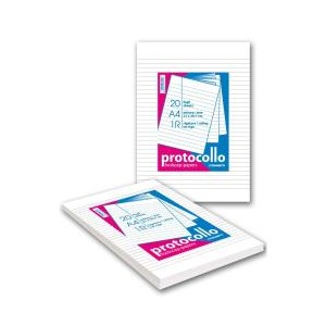 FOGLI PROTOCOLLO 60 GR. 200F 0B IMB.5RS