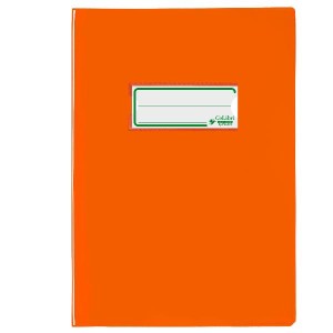 CF24 COPRIQUADERNO A5 LACCATO LUCIDO I M GREEN BIO-BASED 180MY ARANCI