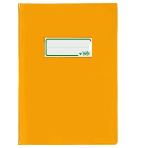 CF24 COPRIQUADERNO A5 LACCATO LUCIDO I M GREEN BIO-BASED 180MY GIALLO