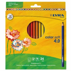 LYRA Color Soft 4.0 24 pz astuccio appendibile