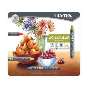 CF24 LYRA ACQUACOLOR PASTELLI CERA