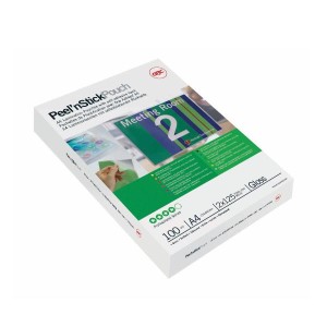 POUCHES RETRO ADESIVO A3 75MIC 25PZ