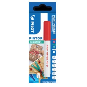 CONFEZIONE DA 3 MARCATORI PINTOR COLORI ASSORTITI