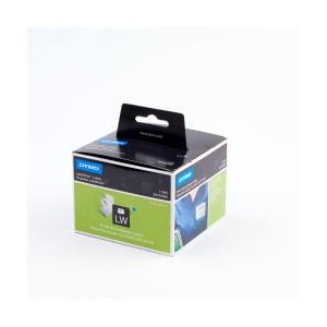 ETICHETTE DYMO LW BADGE 41 X 89 MM - BIANCO - 1 ROTOLO DA 300 ETICHETTE